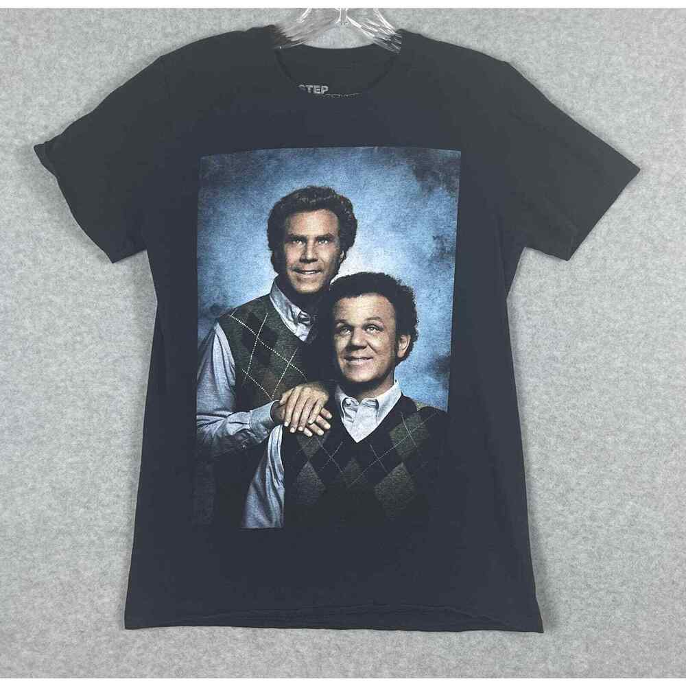 Step Brothers Movie‎ Graphic T-Line Black Small S
